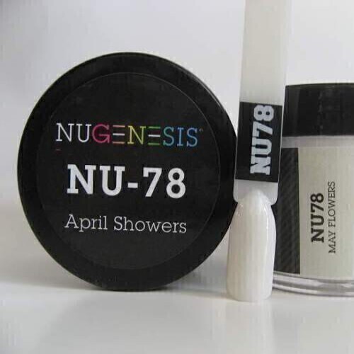 Nugenesis Dipping Powder Nail System Color NU-078 - April Showers - 43g