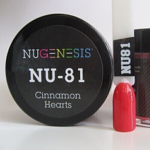 Nugenesis Dipping Powder Nail System Color NU-081 - Cinnamon Hearts - 43g