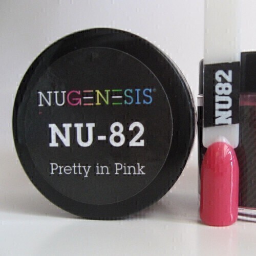 Nugenesis Dipping Powder Nail System Color NU-082 - Pretty In Pink - 43g