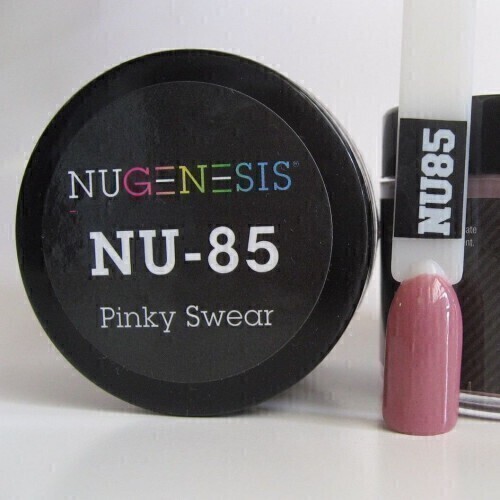 Nugenesis Dipping Powder Nail System Color NU-085 - Pinky Swear - 43g