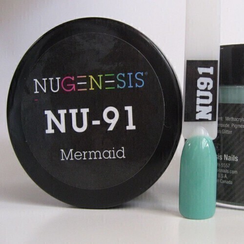 Nugenesis Dipping Powder Nail System Color NU-091 - Mermaid - 43g