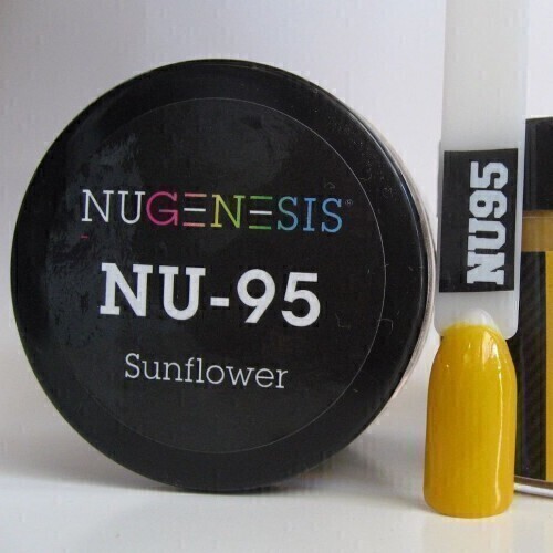 Nugenesis Dipping Powder Nail System Color NU-095 - Sunflower - 43g