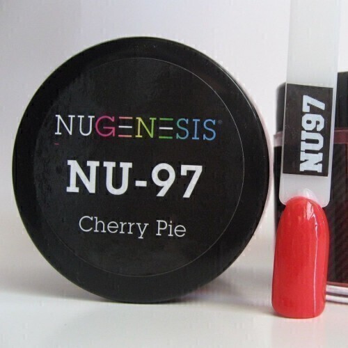 Nugenesis Dipping Powder Nail System Color NU-097 - Cherry Pie - 43g