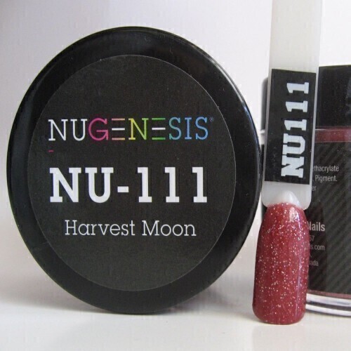 Nugenesis Dipping Powder Nail System Color NU-111 - Harvest Moon - 43g