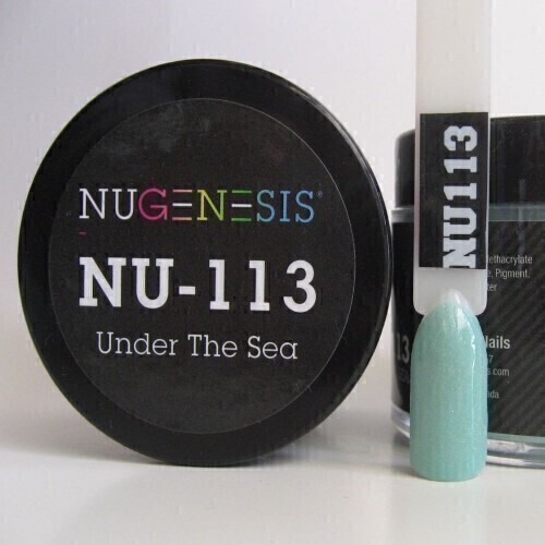 Nugenesis Dipping Powder Nail System Color NU-113 - Under The Sea - 43g