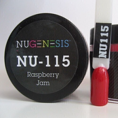 Nugenesis Dipping Powder Nail System Color NU-115 - Raspberry Jam - 43g