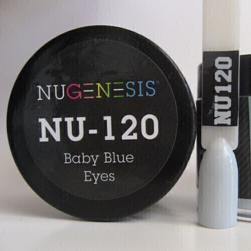 Nugenesis Dipping Powder Nail System Color NU-120 - Baby Blue Eyes - 43g