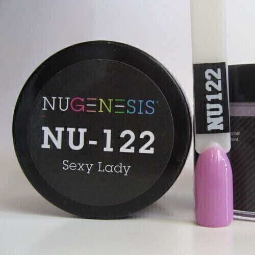 Nugenesis Dipping Powder Nail System Color NU-122 - Sexy Lady - 43g