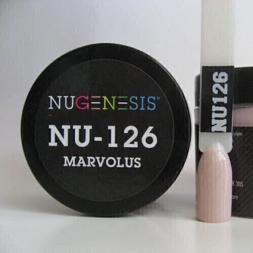 Nugenesis Dipping Powder Nail System Color NU-126 - Marvolus - 43g