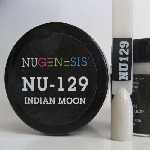 Nugenesis Dipping Powder Nail System Color NU-129 - Indian Moon - 43g