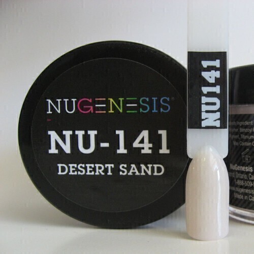 Nugenesis Dipping Powder Nail System Color NU-141 - Desert Sand - 43g