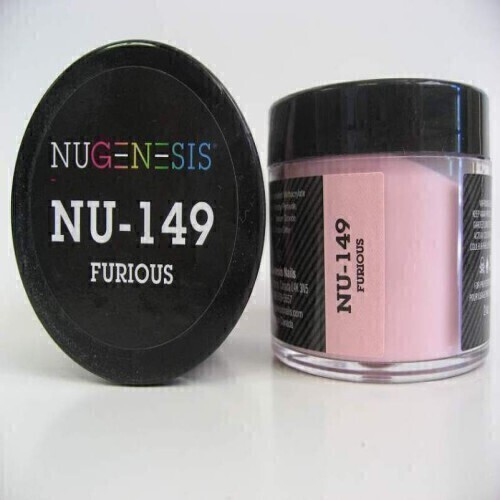 Nugenesis Dipping Powder Nail System Color NU-149 - Furious - 43g