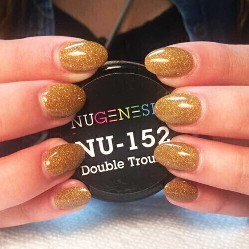 Nugenesis Dipping Powder Nail System Color NU-152 - Double Trouble - 43g