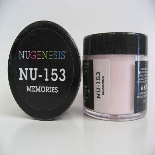 Nugenesis Dipping Powder Nail System Color NU-153 - Memories - 43g