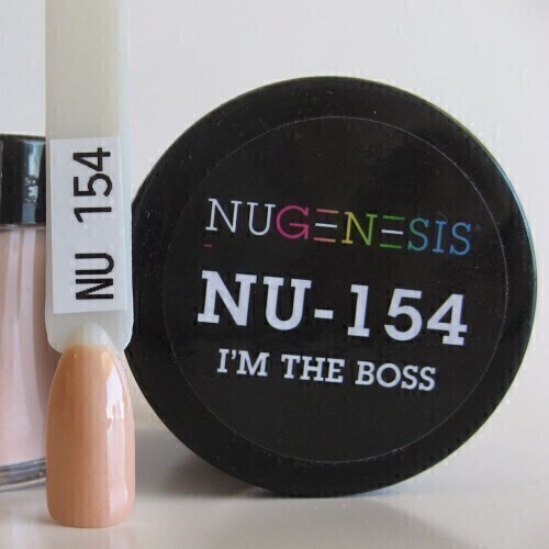 Nugenesis Dipping Powder Nail System Color NU-154 - I'm The Boss - 43g