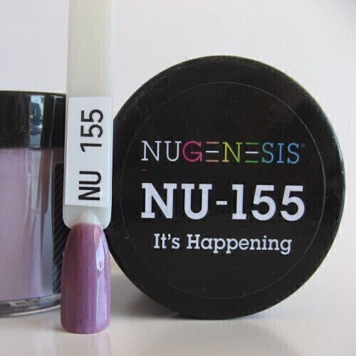 Nugenesis Dipping Powder Nail System Color NU-155 - It's Happening - 43g
