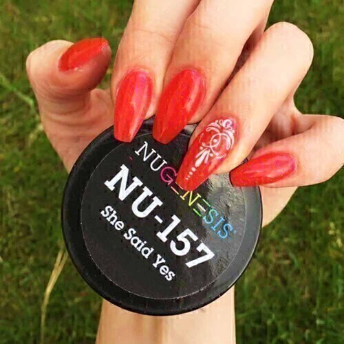 Nugenesis Dipping Powder Nail System Color NU-157 - He Said Yes - 43g