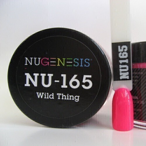 Nugenesis Dipping Powder Nail System Color NU-165 - Wild Thing - 43g