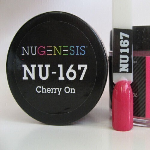 Nugenesis Dipping Powder Nail System Color NU-167 - Cherry On - 43g