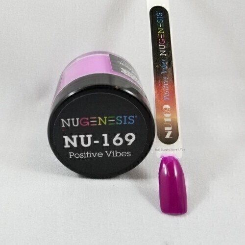 Nugenesis Dipping Powder Nail System Color NU-169 - Positive Vibes - 43g