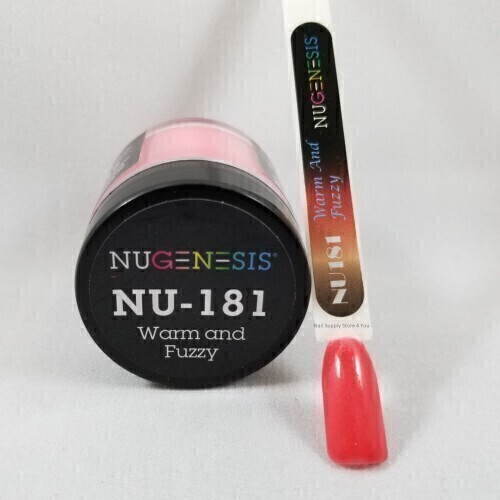 Nugenesis Dipping Powder Nail System Color NU-181 - Warm and Fuzzy - 43g
