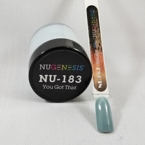 Nugenesis Dipping Powder Nail System Color NU-183 - You Got This! - 43g