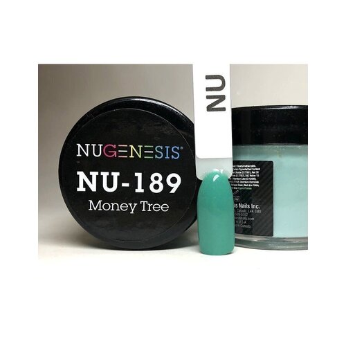 Nugenesis Dipping Powder Nail System Color NU-189 - Money Tree - 43g