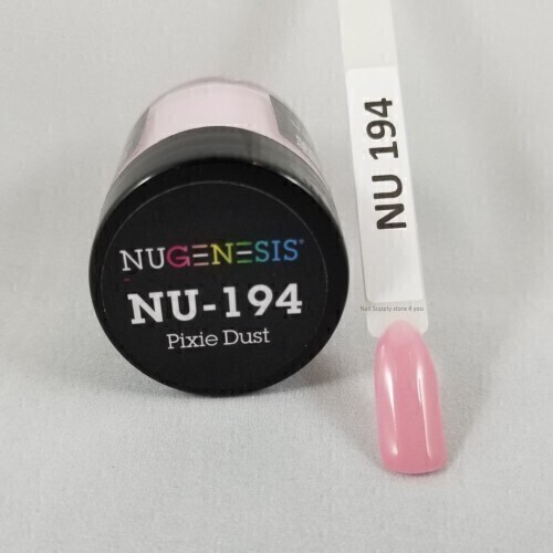Nugenesis Dipping Powder Nail System Color NU-194 - Pixie Dust - 43g