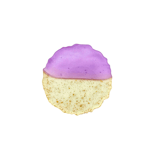 Nail Palette Display & Gel Mixing Board - Resin Stone Round