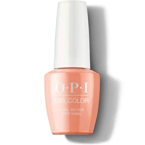 OPI Gel Polish - GC M88 Coral-Ing Your Spirit Animal 15ml