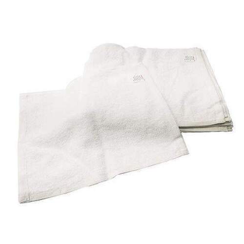 Partex Majestic Cotton White Towels Small 12pcs