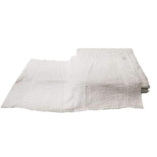 PARTEX - Regal White Towels - Medium (12 Pcs)