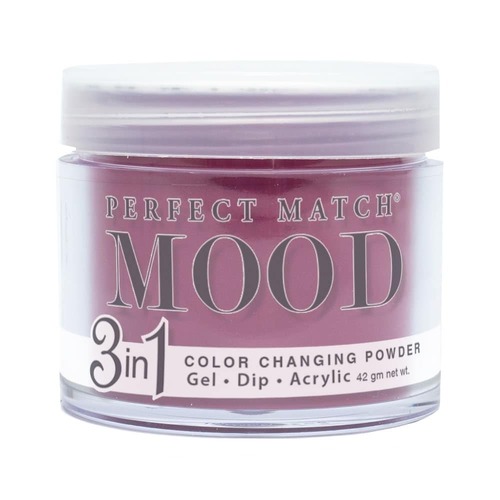 Perfect Match Mood Acrylic SNS Dip Dipping Powder - PMMCP18 Crimson Nightfall 42g