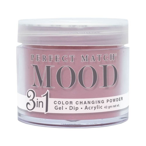 Perfect Match Mood Acrylic SNS Dip Dipping Powder - PMMCP34 Dark Rose 42g