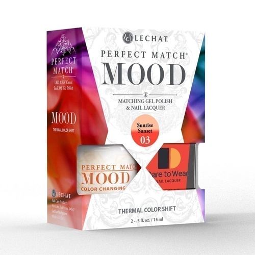 Perfect Match Mood Duo Gel Polish - PMMDS03 Sunrise Sunset 15ml