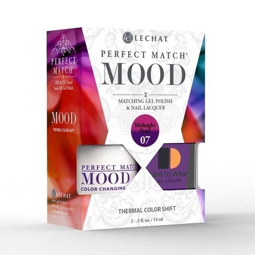 Perfect Match Mood Duo Gel Polish - PMMDS07 Midnight Pearl 15ml