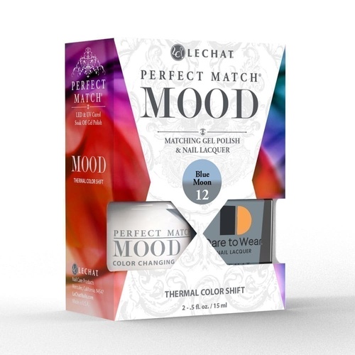 Perfect Match Mood Duo Gel Polish - PMMDS12 Blue Moon 15ml
