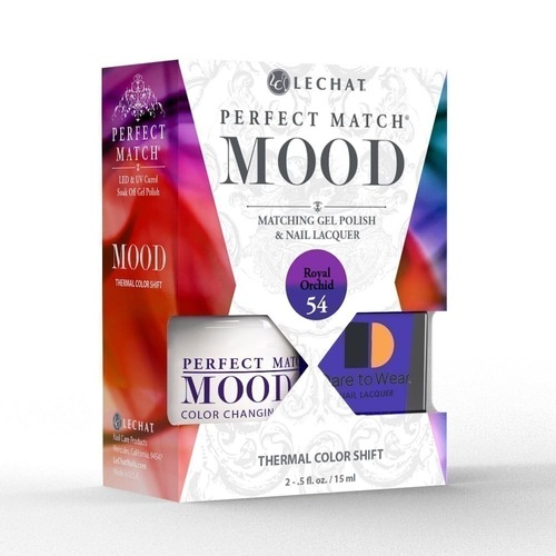 Perfect Match Mood Duo Gel Polish - PMMDS54 Royal Orchid 15ml