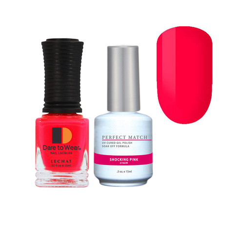 Lechat Perfect Match Duo Gel - PMS045 Shocking Pink 15ml