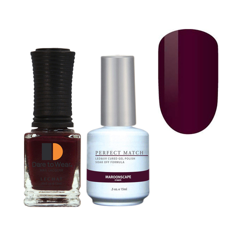 Lechat Perfect Match Duo Gel - PMS132 Maroonscape 15ml