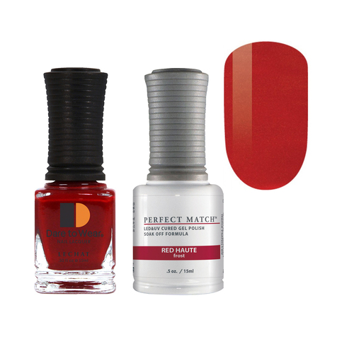 Lechat Perfect Match Duo Gel - PMS189 Red Haute 15ml