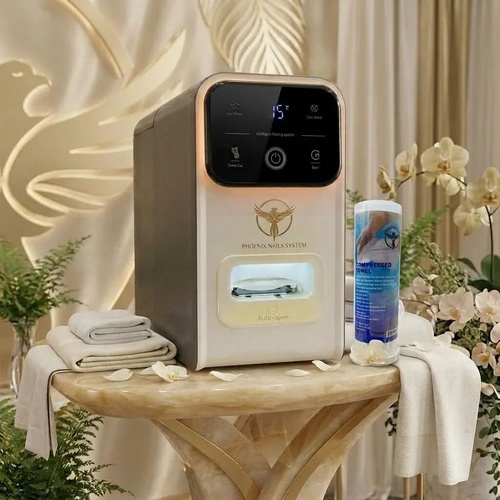 Phoenix - Smart Towel Machine + Compressed Towel Nails Manicure Pedicure
