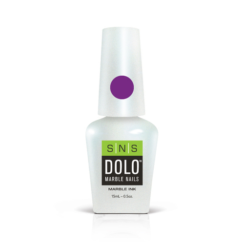 SNS - DOLO Marble Ink Nail Art Colour Purple 15ml