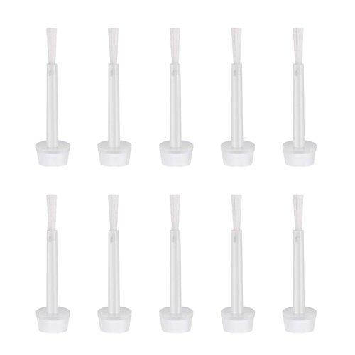 10 x SNS Nail Dip Dipping Gel Top Base Coat Sealer Prep Replacement Brush