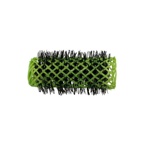 Swiss Rollers Brush Coral - Green 25mm - 6pcs