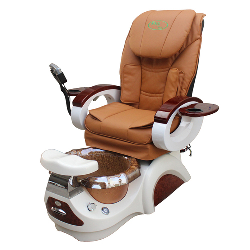 Pedicure Spa chair - 820 White + Cappuccino