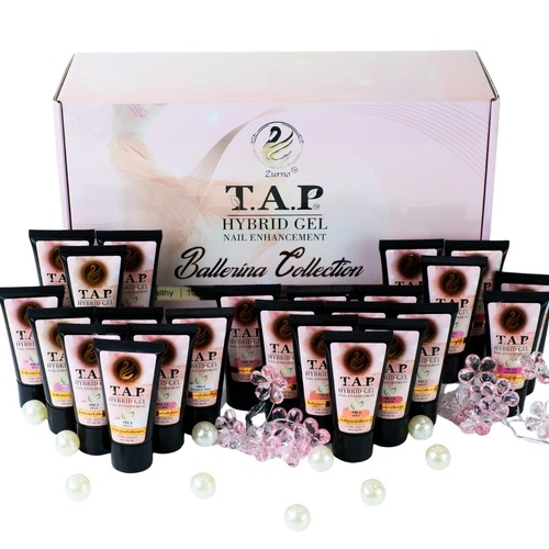 T.A.P Acrylic Poly Tap Gel Nail Ballerina Collection - 24 Colors