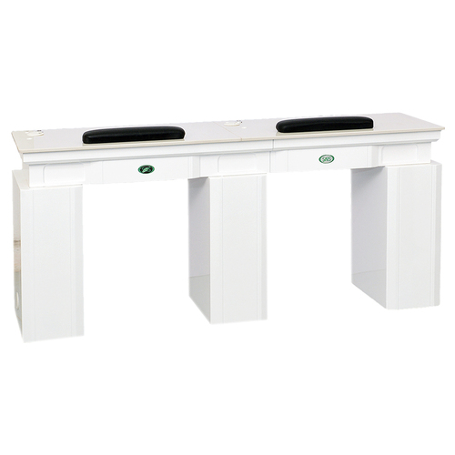 Manicure Nail Table G-27P White (Double)