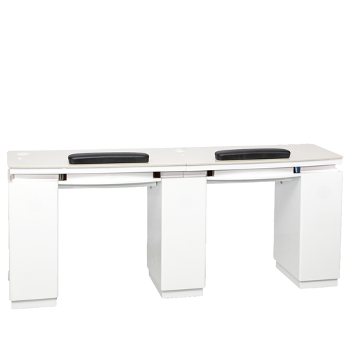 Manicure Nail Table M-HU White (Double)