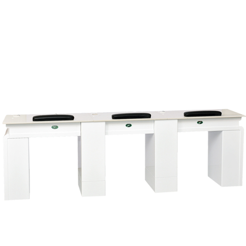 Manicure Nail Table M-WIN White (Triple)